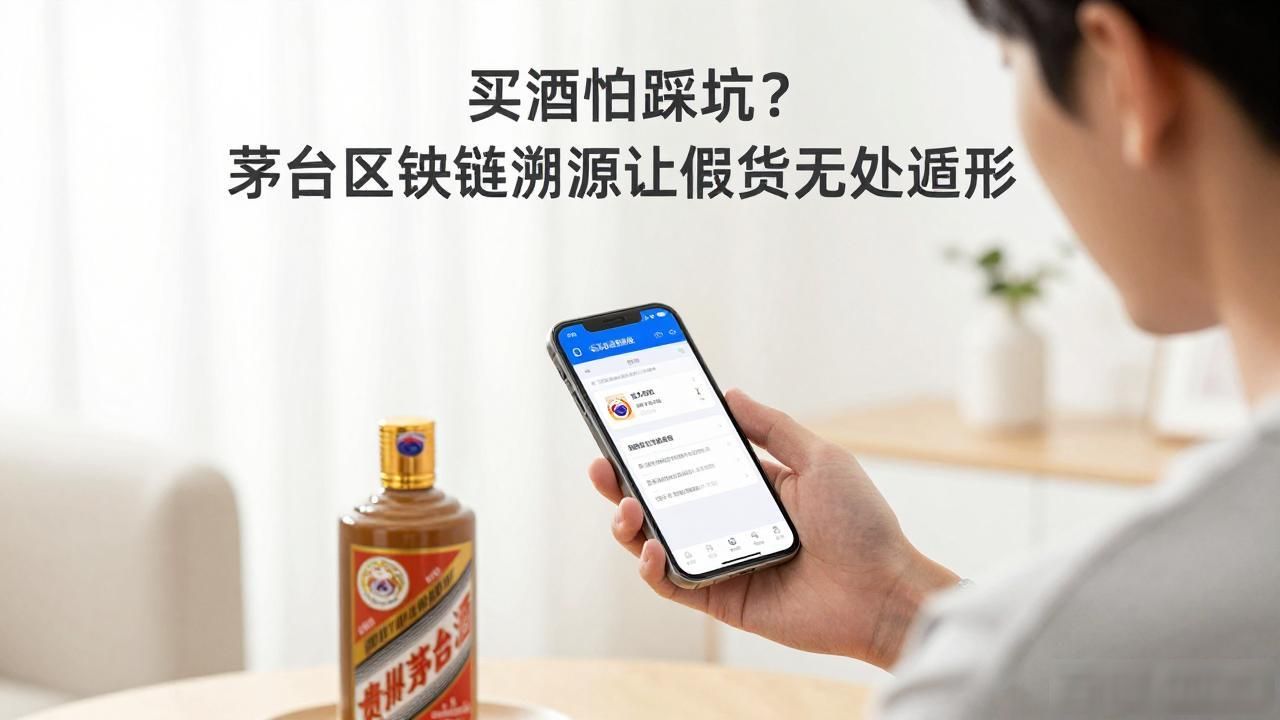 茅台区块链打假_茅台区块链溯源_区块链防伪白酒