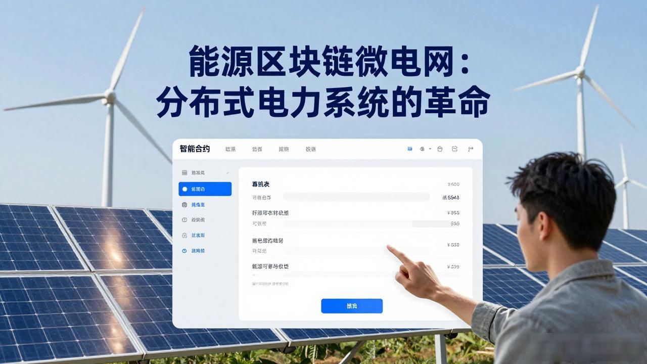 区块链技术微电网_能源区块链微电网_能源区块链微电网