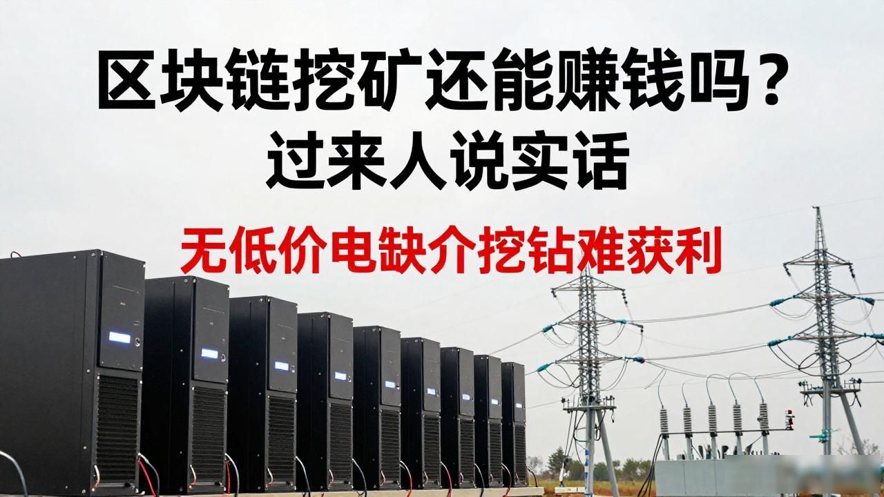 区块链挖矿挣钱靠谱_区块链挖矿成本_家庭挖矿与矿场托管电费对比