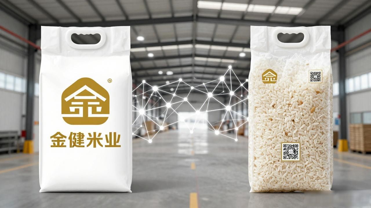 粮食行业区块链应用_金健米业区块链大米溯源_区块链金健