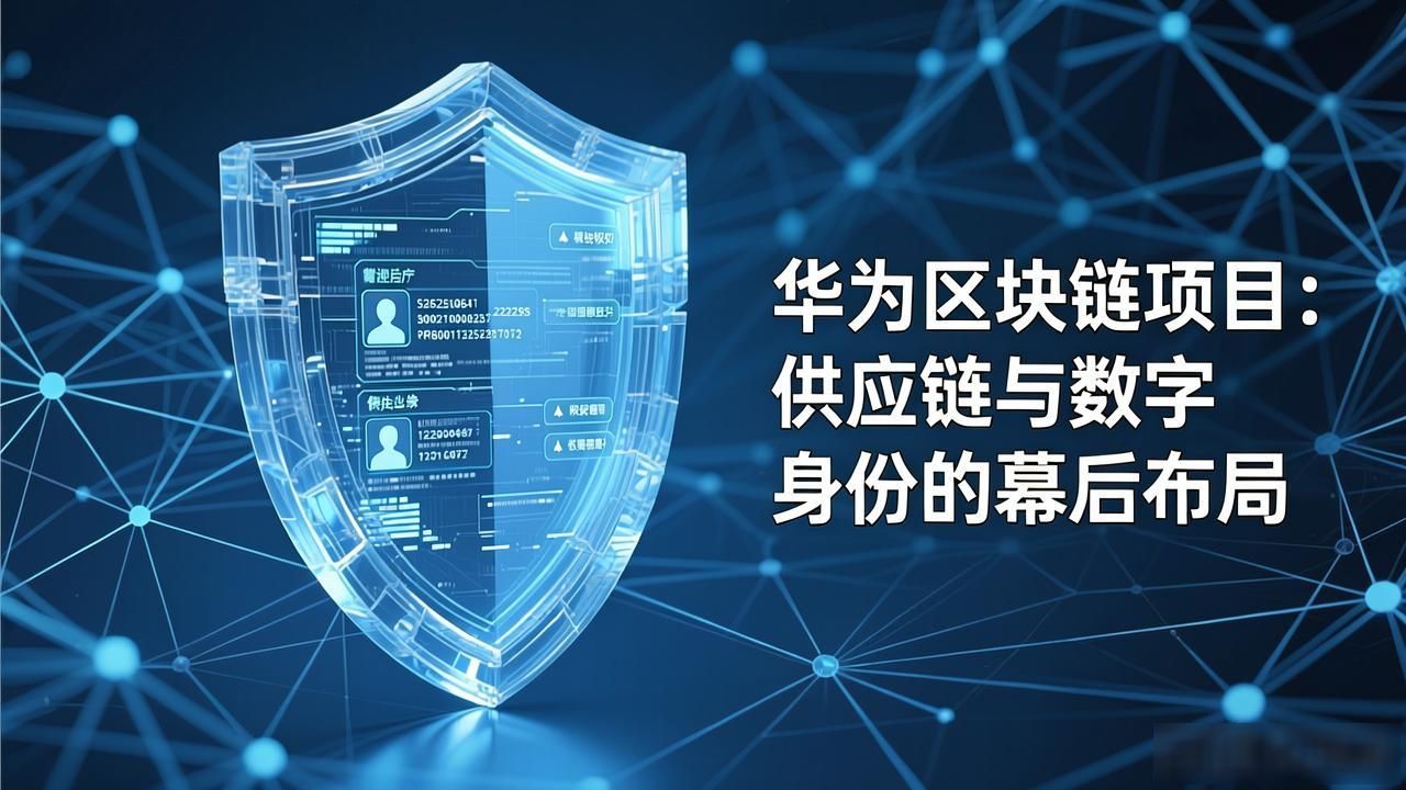 华为区块链数字身份认证解决方案_区块链项目华为_华为区块链在供应链金融的实际应用