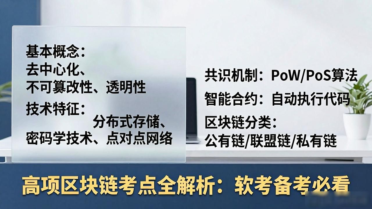共识机制非对称加密智能合约_区块链高级信息系统项目管理师考点_高项区块链考点