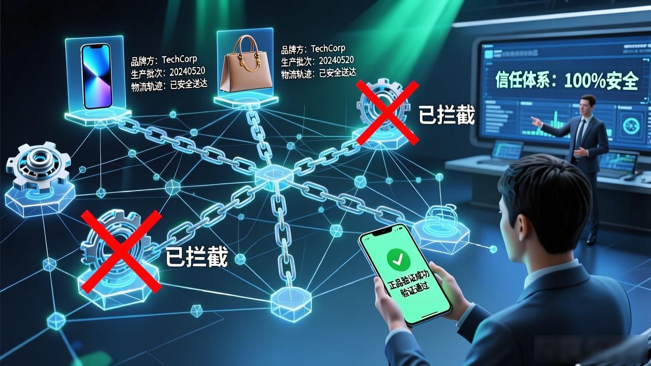 企业供应链区块链溯源_商品数字身份标识防伪_区块链和商品安全