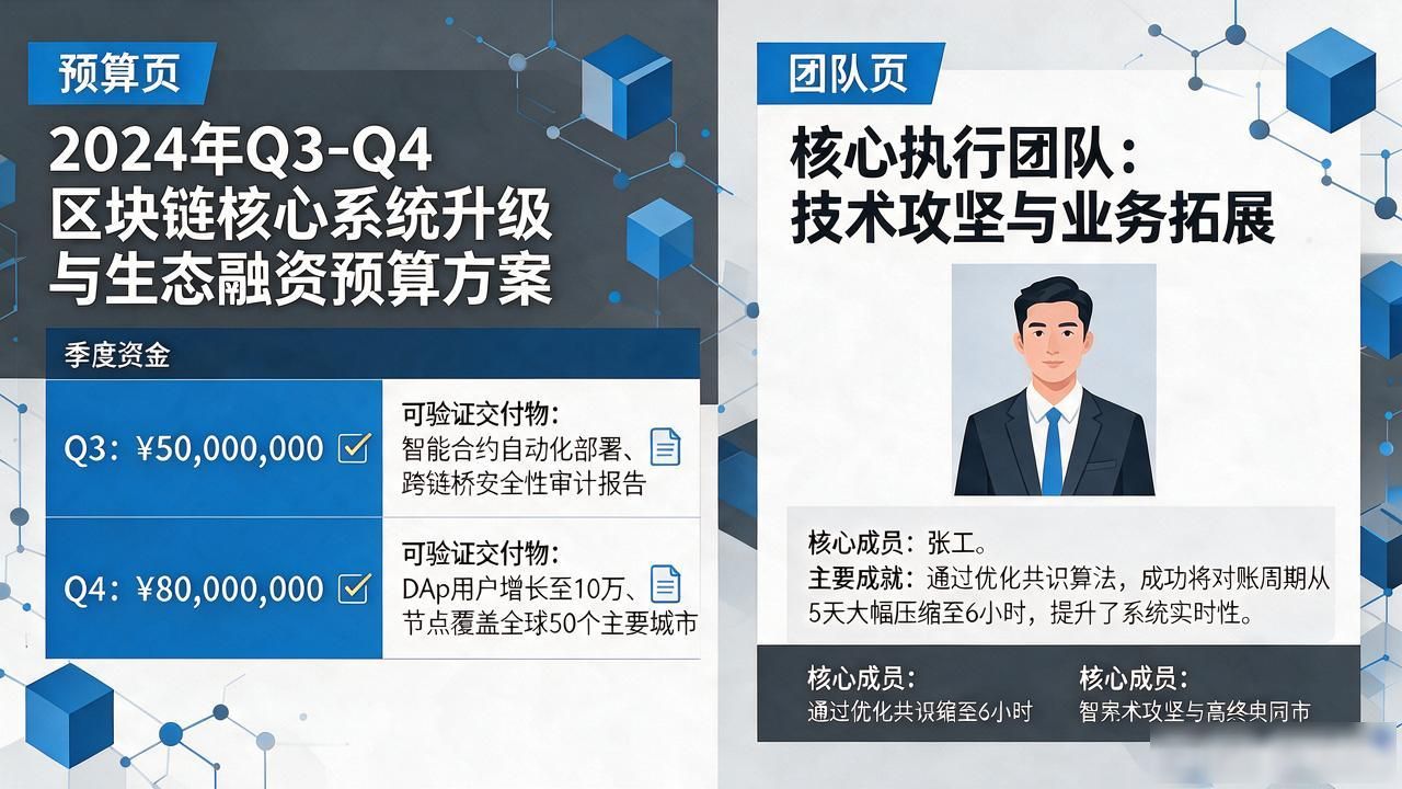技术翻译成业务语言_区块链行业ppt_区块链路演PPT痛点场景
