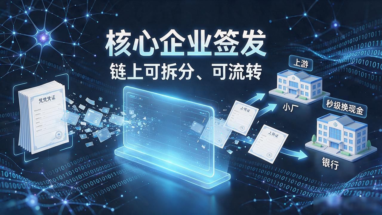 供应链金融 区块链 应收款流转_区块链技术重塑价值