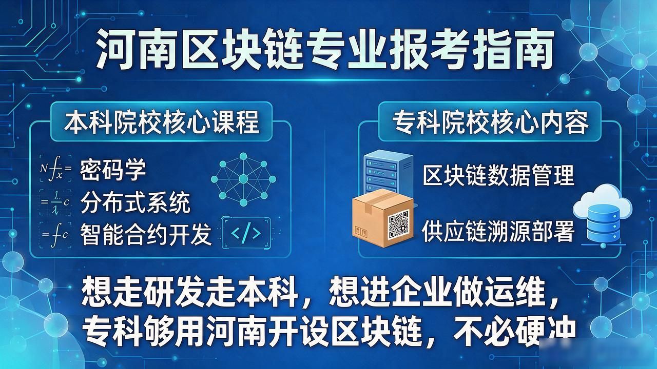 郑州大学区块链方向_河南院校区块链专业_河南开设区块链