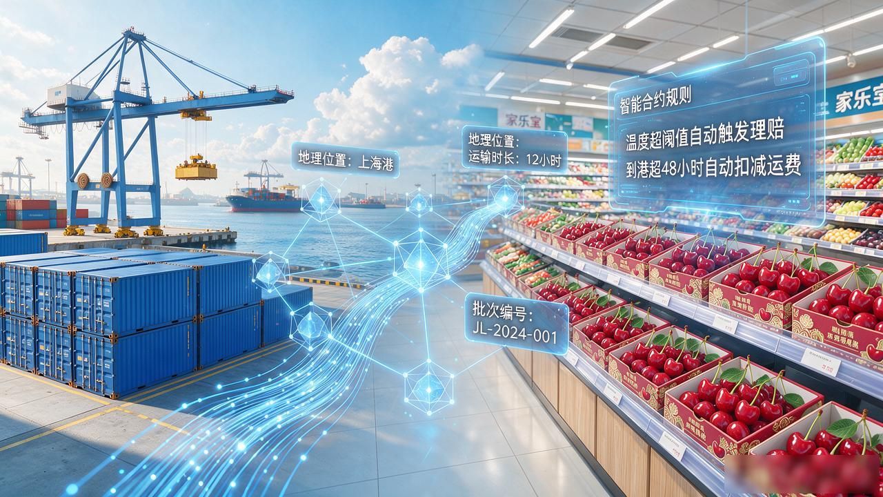 Hyperledger Fabric私有联盟物流追溯_家乐福联盟链生鲜供应链数据透明_家乐福区块链供应链