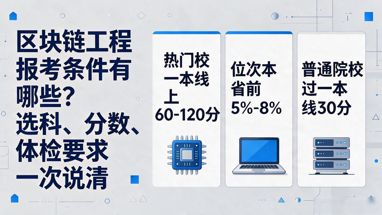 区块链工程报考条件_区块链工程_选科要求物理化学
